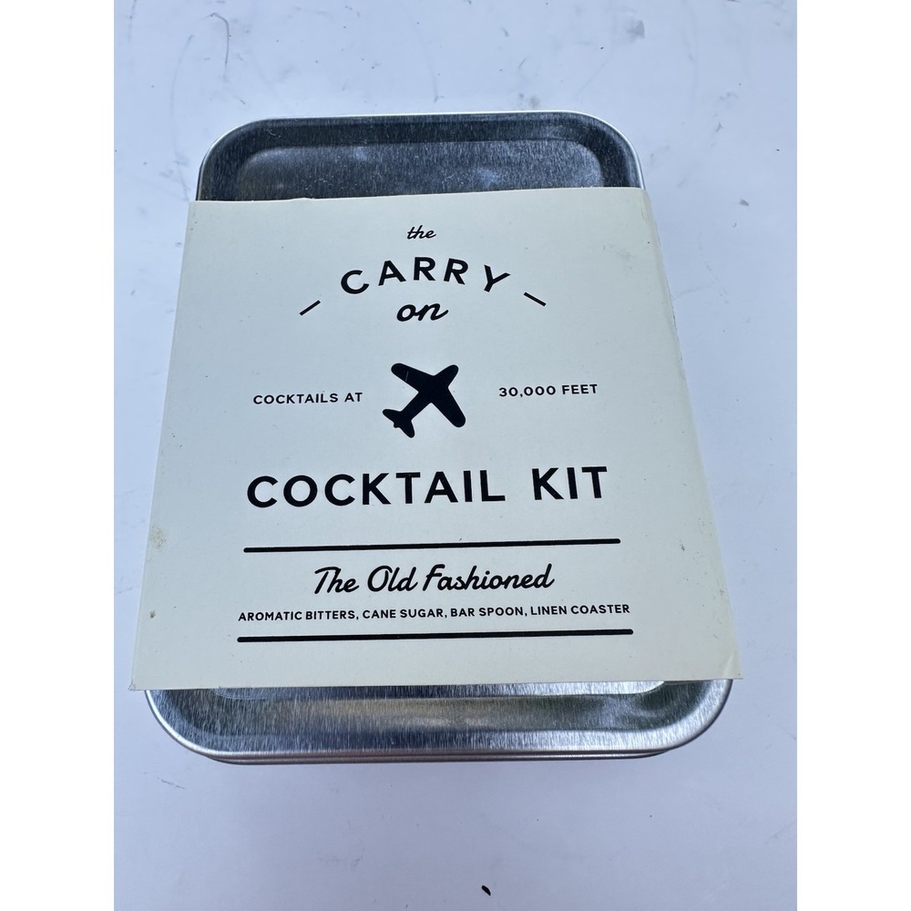 Carry Cocktail Kit‎ Old Fashioned Wheels Up NEW